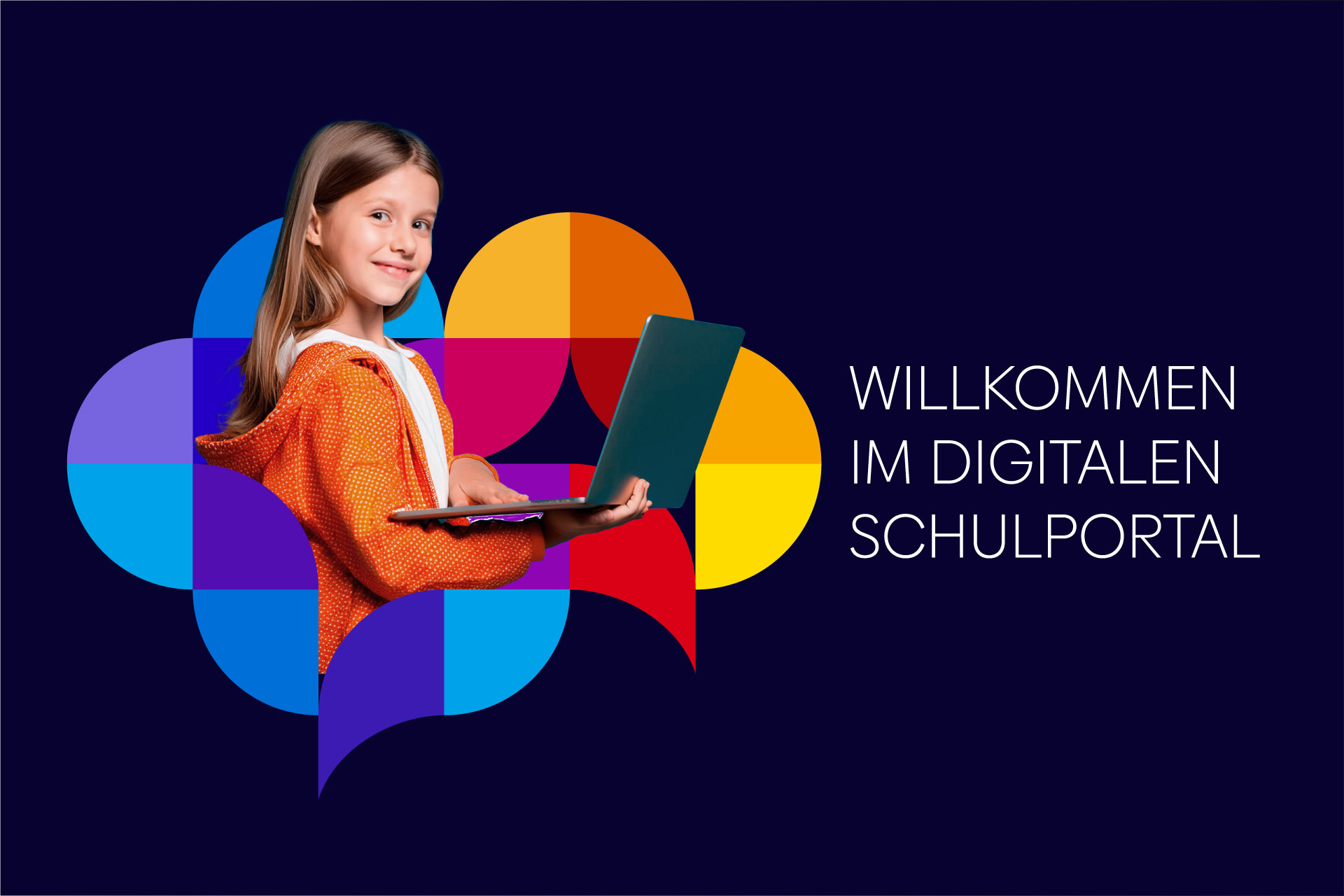 DLLP-CD-mit-Schuelerin DLLP Corporate Design mit Testimonial Schülerin