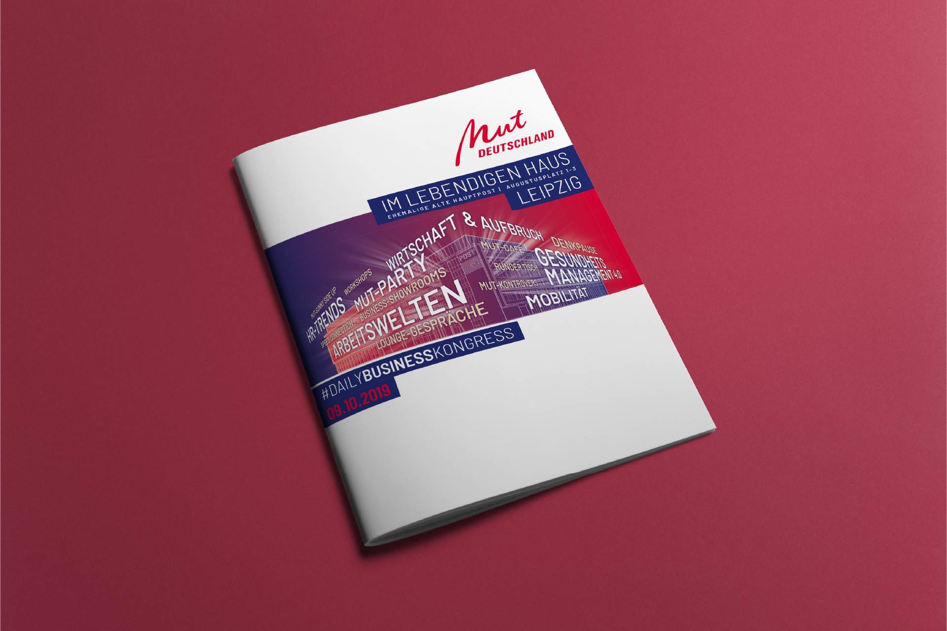 MUT Daily Business Konkress Programmheft Titel