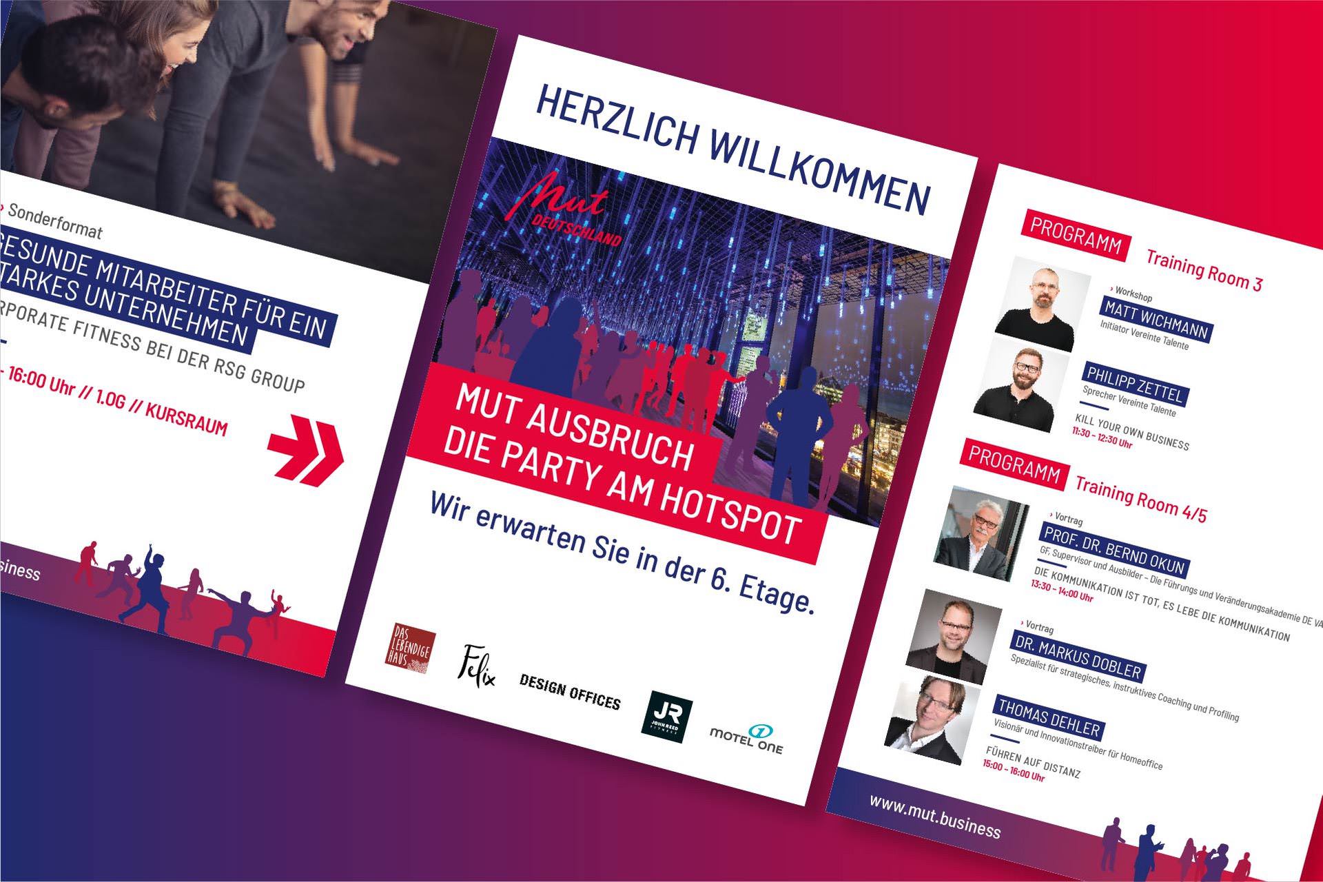 MUT Daily Business Konkress Plakate