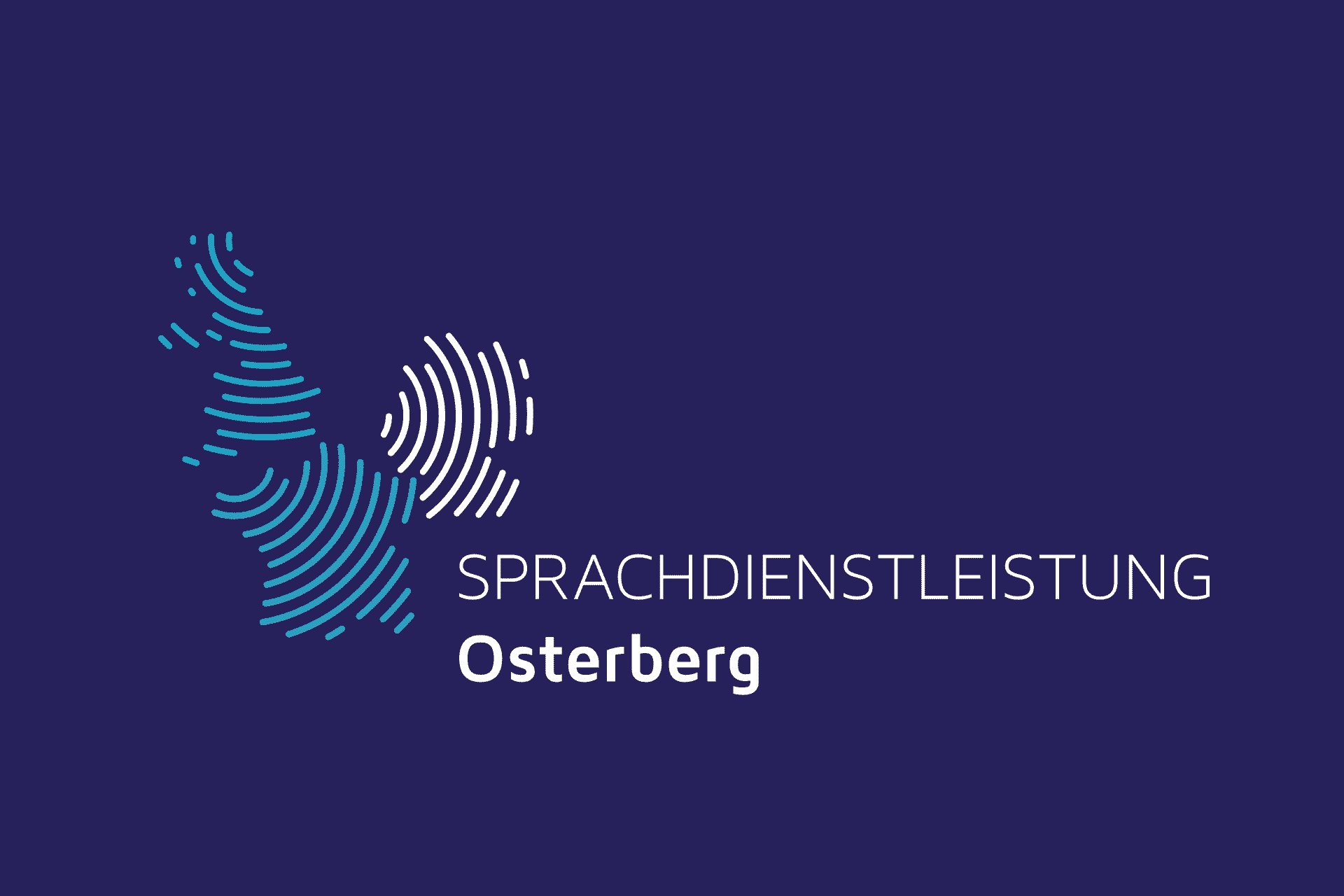 animiertes Logo Sprachsienstleistung Osterberg