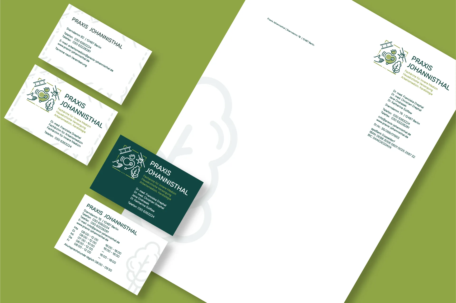 praxis-johannisthal-Geschaeftspapiere Praxis Johannisthal Geschaeftspapiere