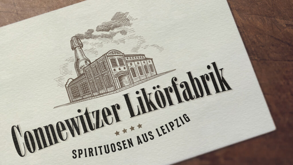 Connewitzer Likörfabrik Logo Teaser