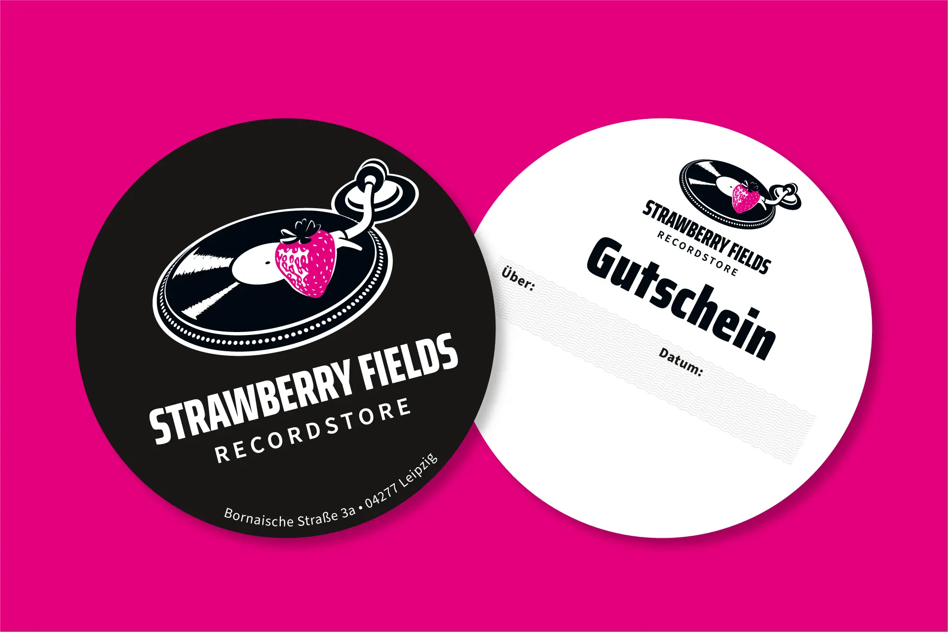 Strawberry Fields Recordstore Gutschein Leipzig Connewitz